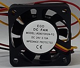 מאוורר DC FAN 24V AS4010M24-FG מאוורר DC FAN 24V AS4010M24-FG