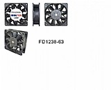 מאוורר 24 וולט - מתח נמוך FD1238B24W3-63-4J מאוורר 24 וולט - מתח נמוך FD1238B24W3-63-4J