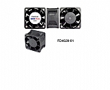 מאוורר 24 וולט - מתח נמוך FD4028B24W7-81-2R מאוורר 24 וולט - מתח נמוך FD4028B24W7-81-2R