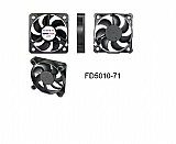 מאוורר 12 וולט - מתח נמוך FD5010B12W5-71-3H מאוורר 12 וולט - מתח נמוך FD5010B12W5-71-3H