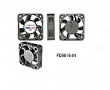 מאוורר 24 וולט מתח נמוך FD5015B24W5-81-3H מאוורר 24 וולט מתח נמוך FD5015B24W5-81-3H