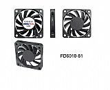 מאוורר 24 וולט מתח נמוך FD6010B24W1-81-2N מאוורר 24 וולט מתח נמוך FD6010B24W1-81-2N