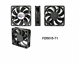 מאוורר 24 וולט מתח נמוך FD6015B24W7-71-2N מאוורר 24 וולט מתח נמוך FD6015B24W7-71-2N