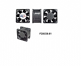 מאוורר 12 וולט מתח נמוך FD6038B12W7-81-2R מאוורר 12 וולט מתח נמוך FD6038B12W7-81-2R