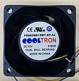 מאוורר 12V מתח נמוךFAN FD6038B12W7-87-4J מאוורר 12V מתח נמוךFAN FD6038B12W7-87-4J
