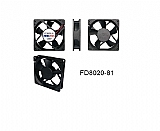 מאוורר 12 וולט מתח נמוך FD8020B12W11-82-3H מאוורר 12 וולט מתח נמוך FD8020B12W11-82-3H