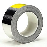 סרט אלומיניום מוליך עם דבק מוליך חשמלי Aluminum Foil TapeT2801 50.8mm L=50M סרט אלומיניום מוליך עם דבק מוליך חשמלי Aluminum Foil TapeT2801 50.8mm L=50M